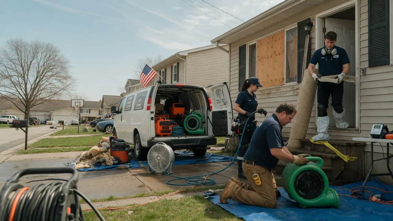 Water Damage Restoration in Muskego, WI near me